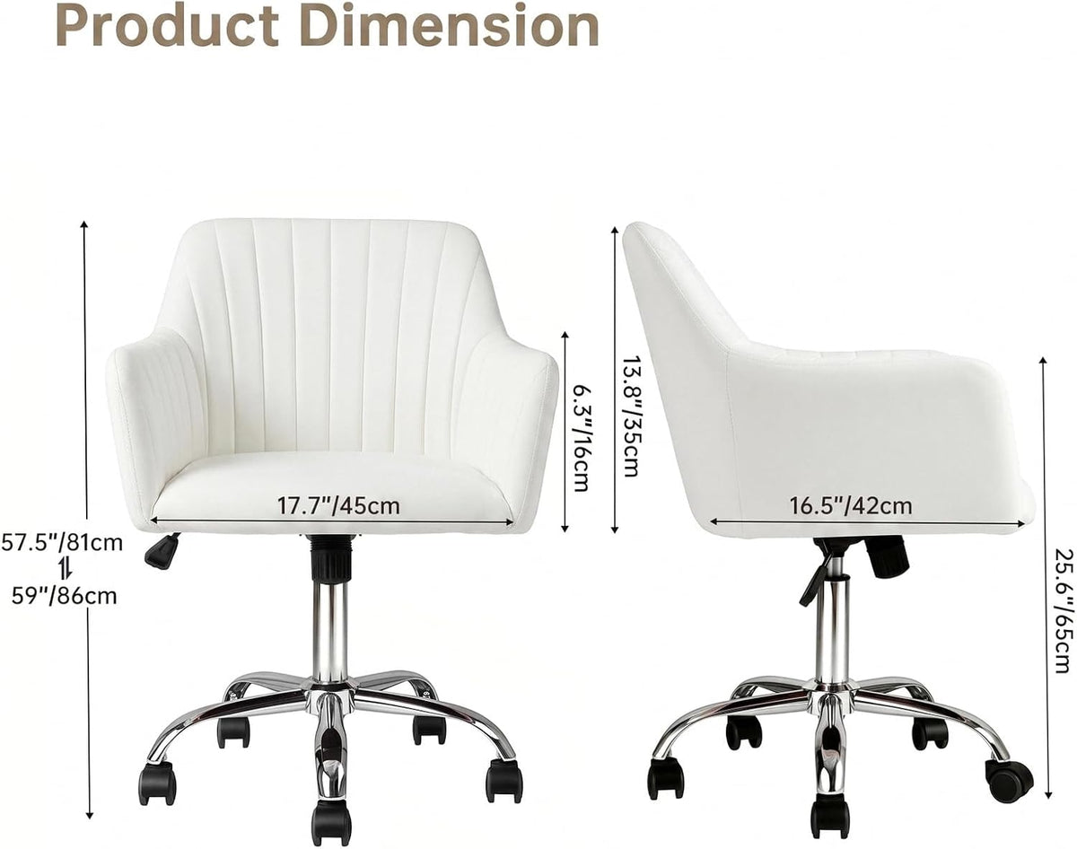 VOWNER Adjustable Velvet Chair
