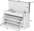 MOOS Series Shoe Bench Compartment & Under-Seat Storage