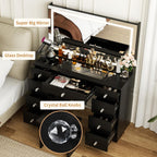 MONO 43" Vanity Desk with Lighted Mirror