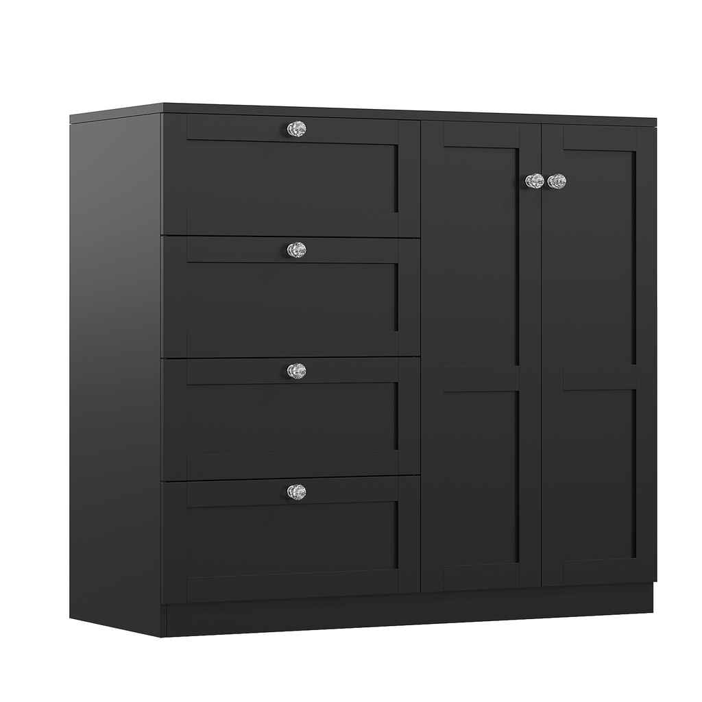 ELARA Baby Armoire Wardrobe Closet 43“ H