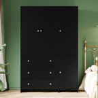 ELARA 47.3" W Mirrored Armoire Wardrobe