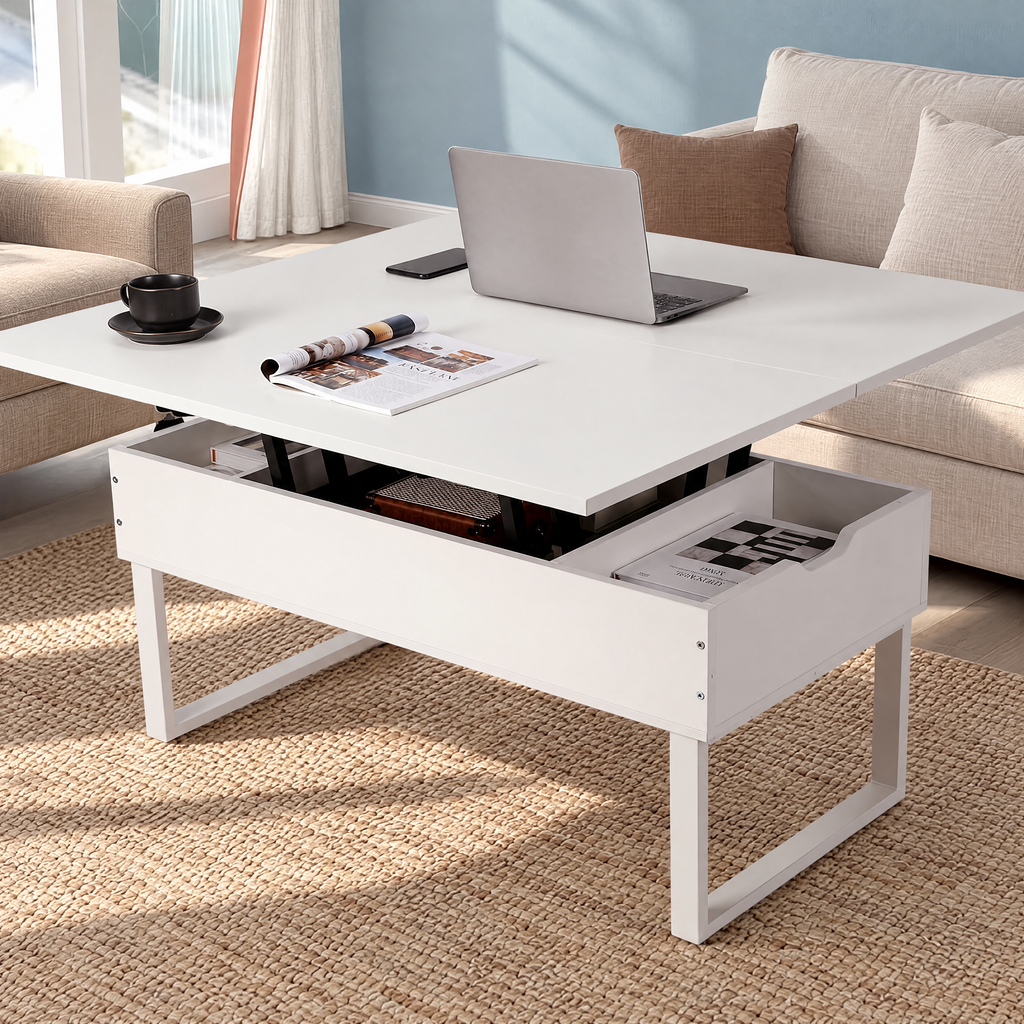 SEPA Synchronized Lift-Top Folding Coffee Table