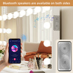 AUVY Lighted Vanity with Magnifying Mirror & Bluetooth Speaker